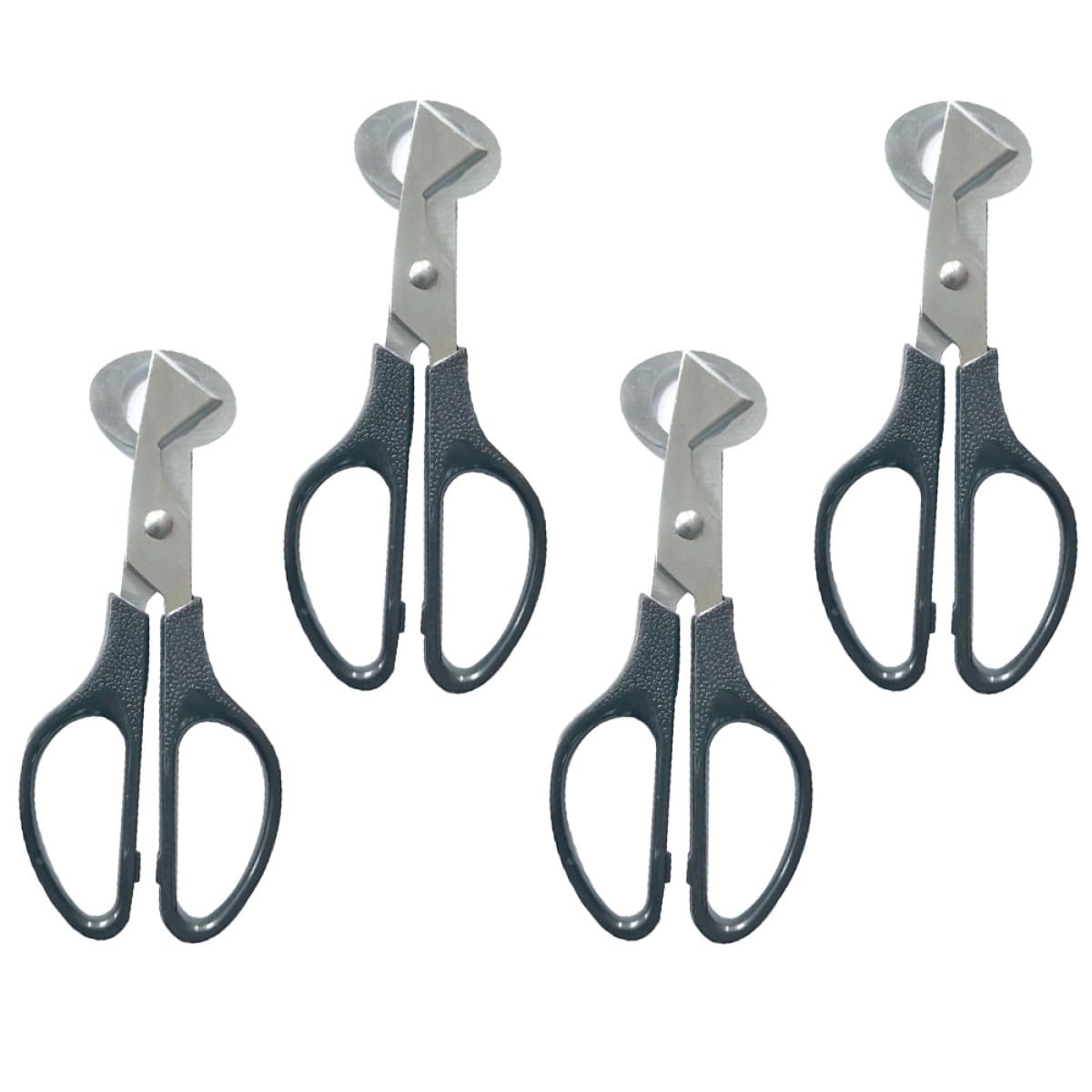 Tijeras para cortar cáscara de huevo pequeñas cortador de huevos de codorniz acero inoxidable 4 piezas