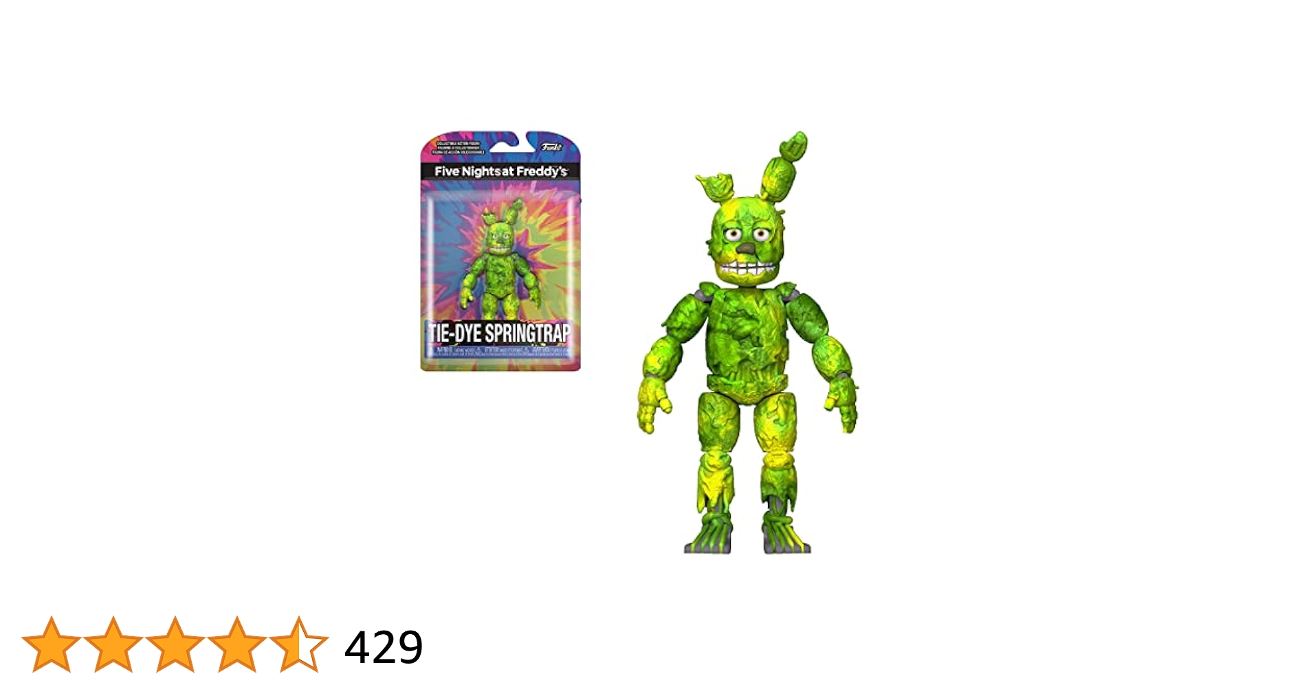 新品FNAF スプリングトラップspring trap フィギュア Amazon.co.jp: POP Five Nights at Freddy's - Springtrap Funko