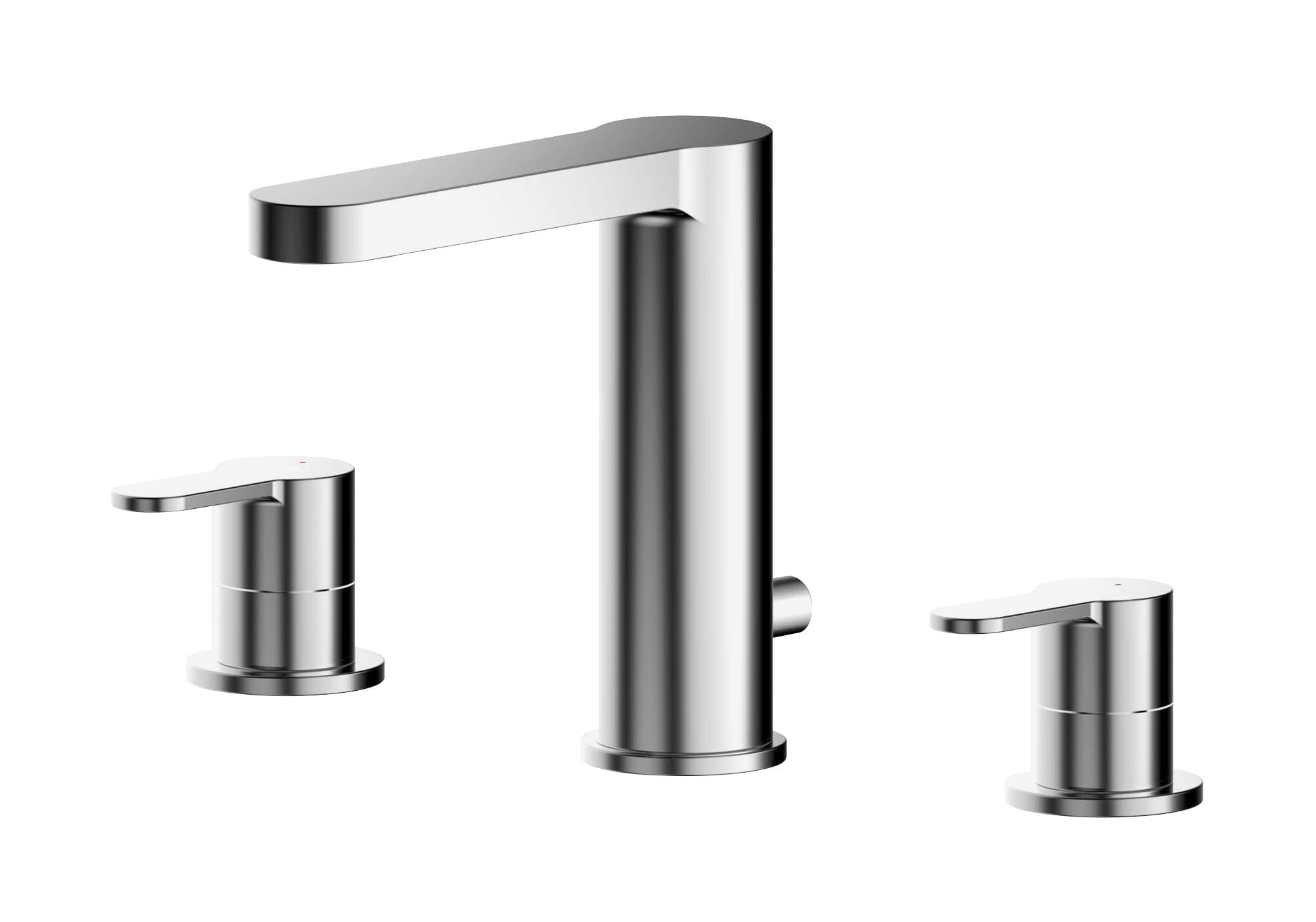 Balterley Consall Round Deck 3 Tap Hole Basin Mixer Tap & Pop Up WasteChrome from B&Q