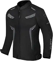 Jaqueta X11 One Sport Feminina Com Proteção Impermeável Frio Moto Motociclista Preta/Cinza G