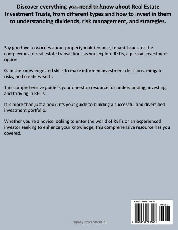 The REITs Investing Bible: [3 in 1] Unlocking Wealth through Real Estate Investment Trusts Your Comprehensive Guide to Successful REITs Investing Strategies and Building Lasting Financial Prosperity - Image 2