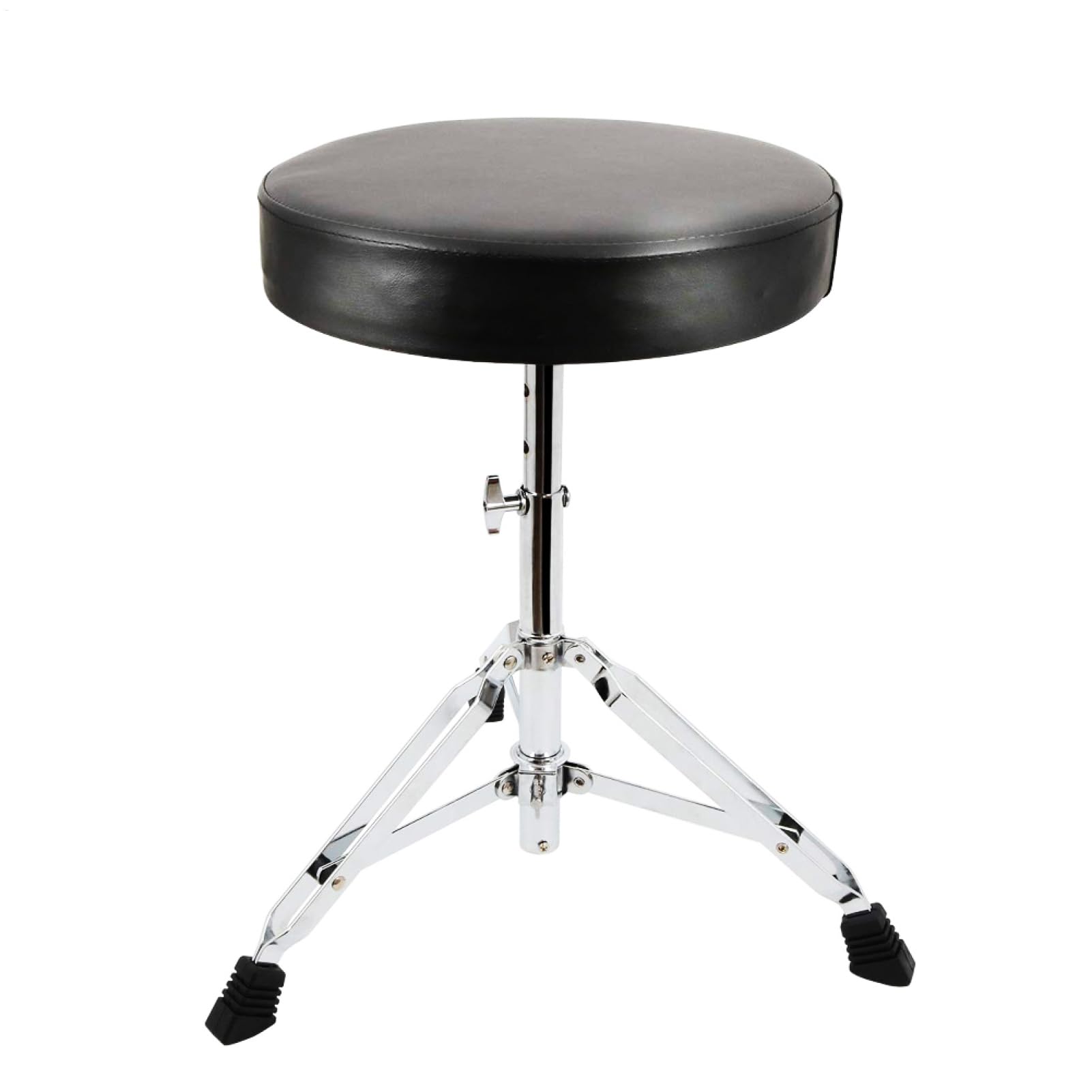Banqueta para batería Antideslizante y plegable | Asiento tipo trono para batería para adolescentes, niños, niñas, jóvenes, mujeres, bateristas, familiares, amigos, práctica
