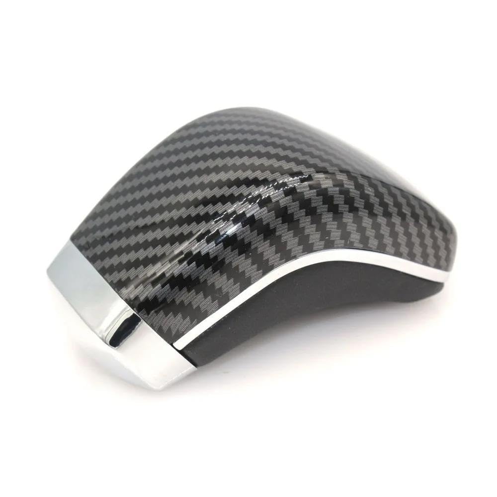 Sxqpocar Carbon Fiber Pattern Car Gear Shift Lever Stick Knob For Toyota Mark X Reiz X120 2004-2009 Lexus Handball Shift Lever Head(Carbon Fiber Pattern)