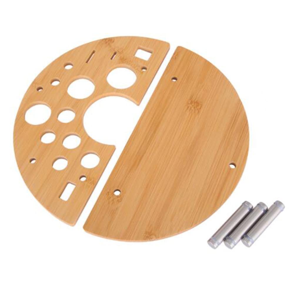 Bar con Struttura in Legno Base in Acciaio Inossidabile Set da Cocktail da 11 Pezzi Brocca in Metallo in Stile Europeo