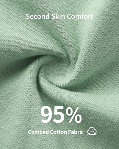 Cotton Underwear for Women High Waisted Stretch Briefs Ladies Full Coverage Postpartum Panties 4 Pack Multicolor L - image 2