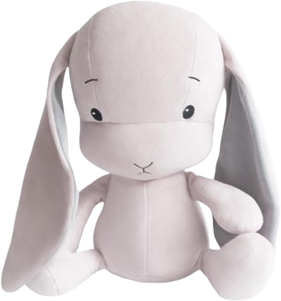 Effiki 5901832946243 Small Pink Bunny with Grey Ears, 20 cm