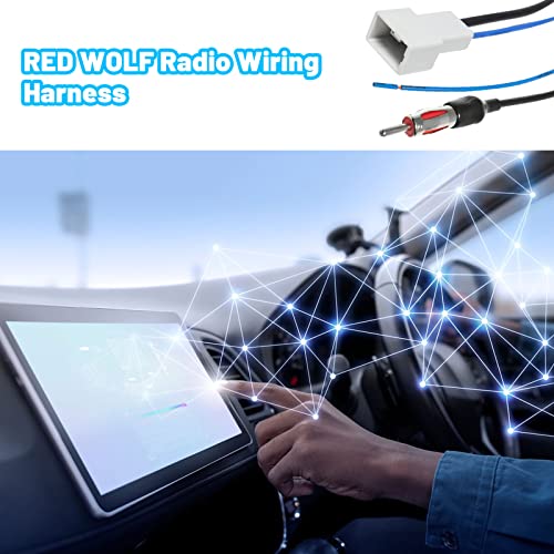 Adaptador de antena radio coche para instalar estéreo nuevo en Mazda 6 3