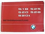  BMW E12 - 518, 520, 520i, 525, 528 - Betriebsanleitung