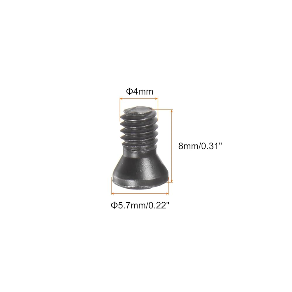 Amazon | uxcell 15個 トルクスねじ M4x8mm 12.9級 ラウンド