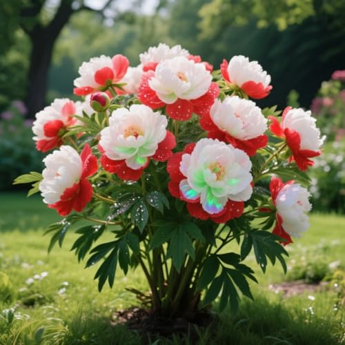 Rizoma di peonia. e si abbinano magnificamente alle sculture in oro e giada. Crescono bene e sono robusti.-1 Rizoma-D