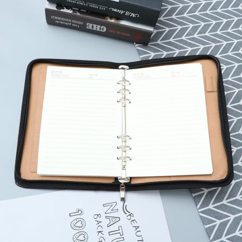 Evita perder documentos con el cuaderno A5 con calculadora y cierre 4