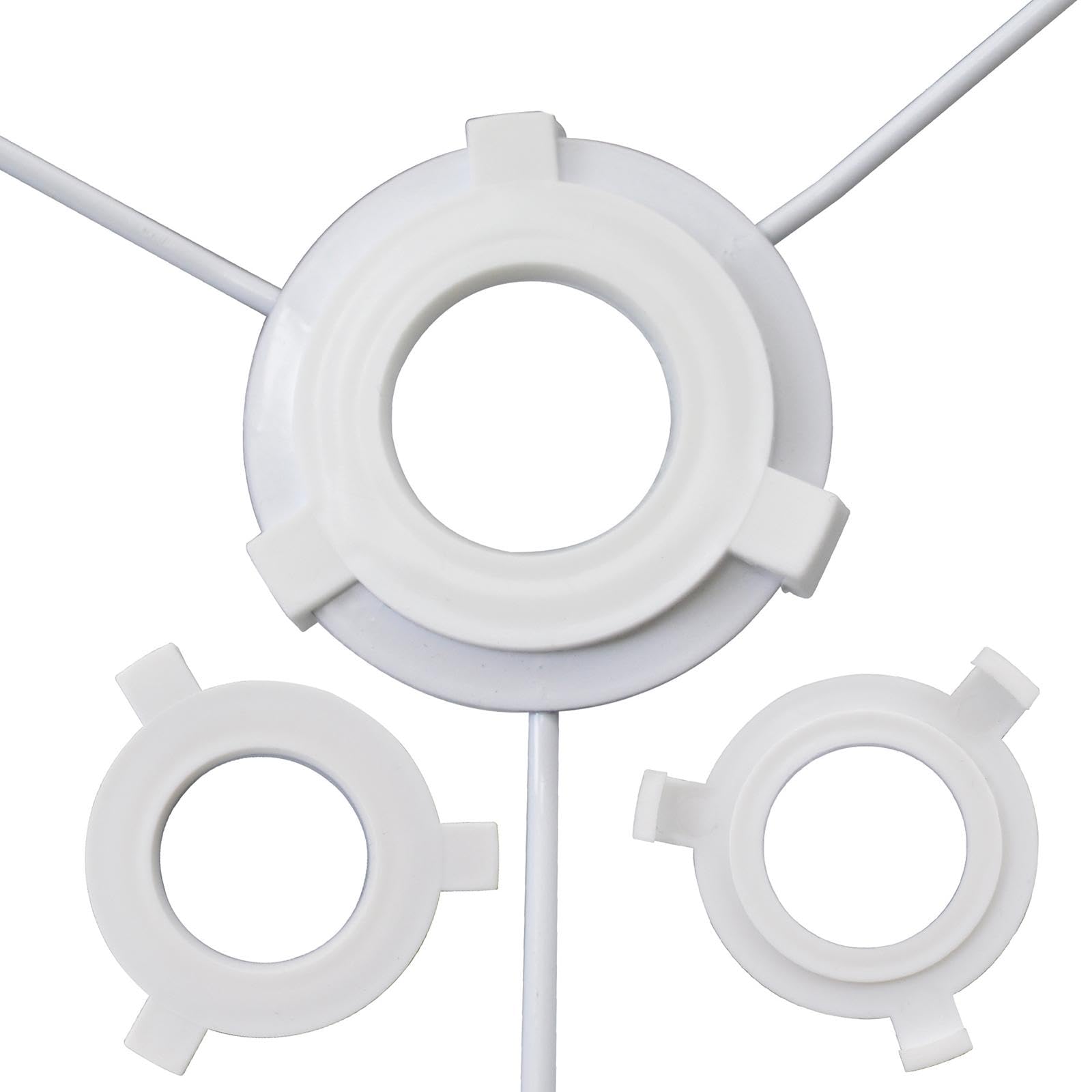 SECRET DESIRE™ 10 Pieces Lamp Shade Reducer Rings Lamp Rings Sturdy Lamp Accessories Washer E27 to E14-image-25