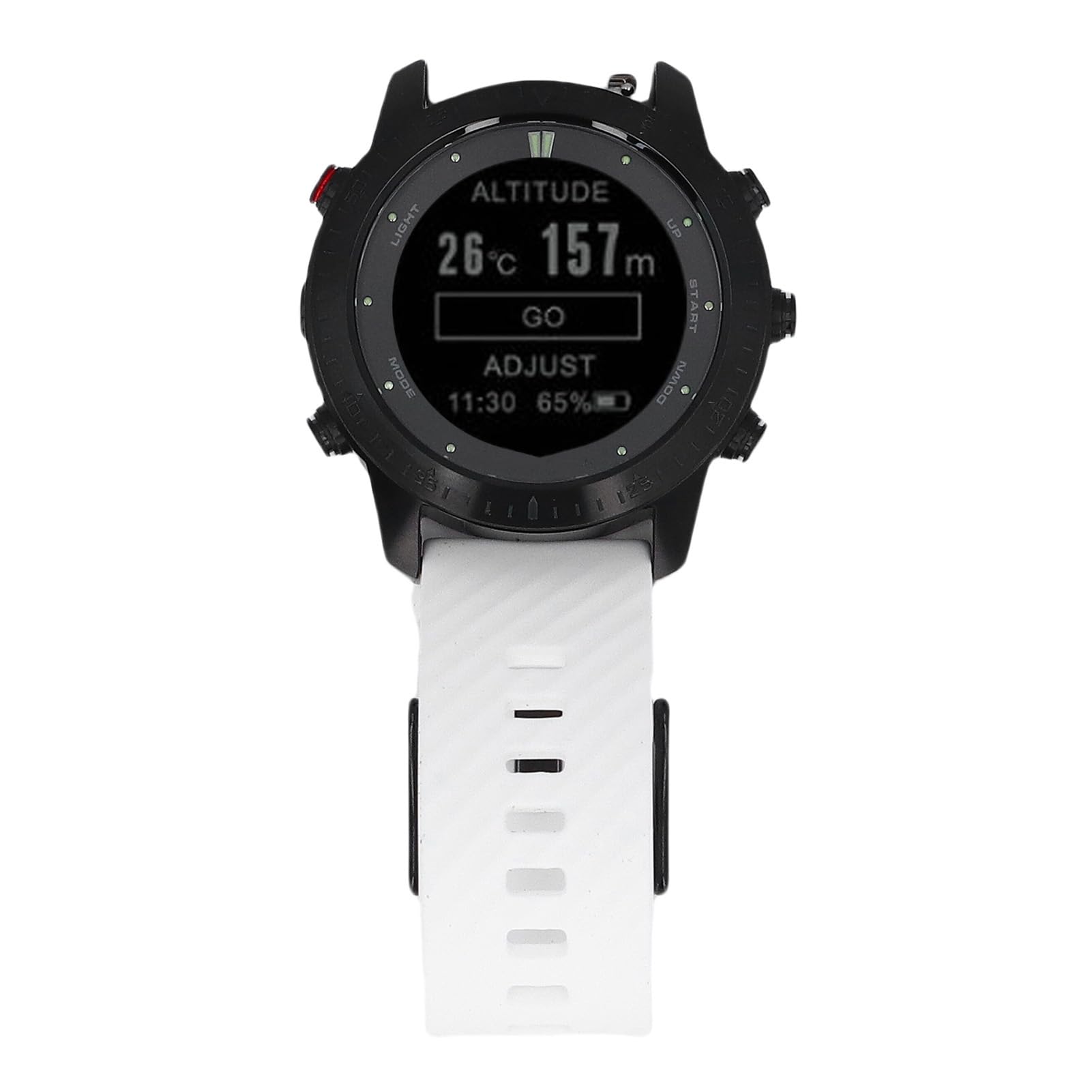 Reloj Inteligente de Buceo con Computadora para Hombres, Elegante Correa Blanca de 1,18 Pulgadas, Seguimiento Preciso de Profundidad, Resistente Al Agua, 100m
