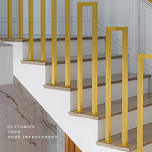 Main courante d'escalier 95cm à 3 marches avec kit d'installation complet - 7