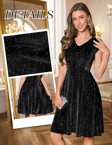 Wedtrend Sparkly Dresses for Women Glitter Formal Dress Short Prom Dress Homecoming Dresses for Teens - Image 6