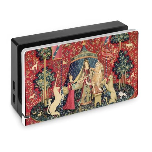 貴婦人と一角獣switch ケース SWITCHに対応 収納バッグ 防塵 防汚 防水 耐衝撃 全面保護型 スイッチ ケース 消臭 大容量 キャプチャーボード 持ち運び便利