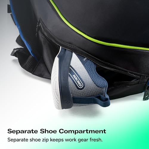 Image of HUNDRED Pickle Pack Pickleball Kit Bag | Spacious Paddle Sports Kit Bag with Large Compartment for Paddles, Shoes & Gear - Ideal for Sports, Gym & Travel | Unisex Design