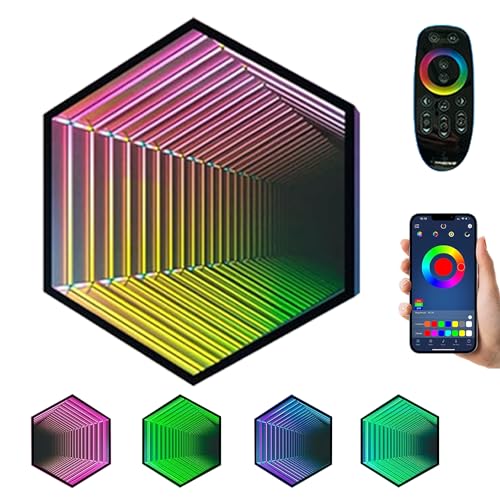 Facile da usare e installare: la luce dello specchio del tunnel ha un alimentatore. Il design del foro per appendere sul retro della luce del tunnel dello specchio consente di appenderla facilmente al muro. L'installazione richiede 10-15 minuti ed è più semplice con due persone.