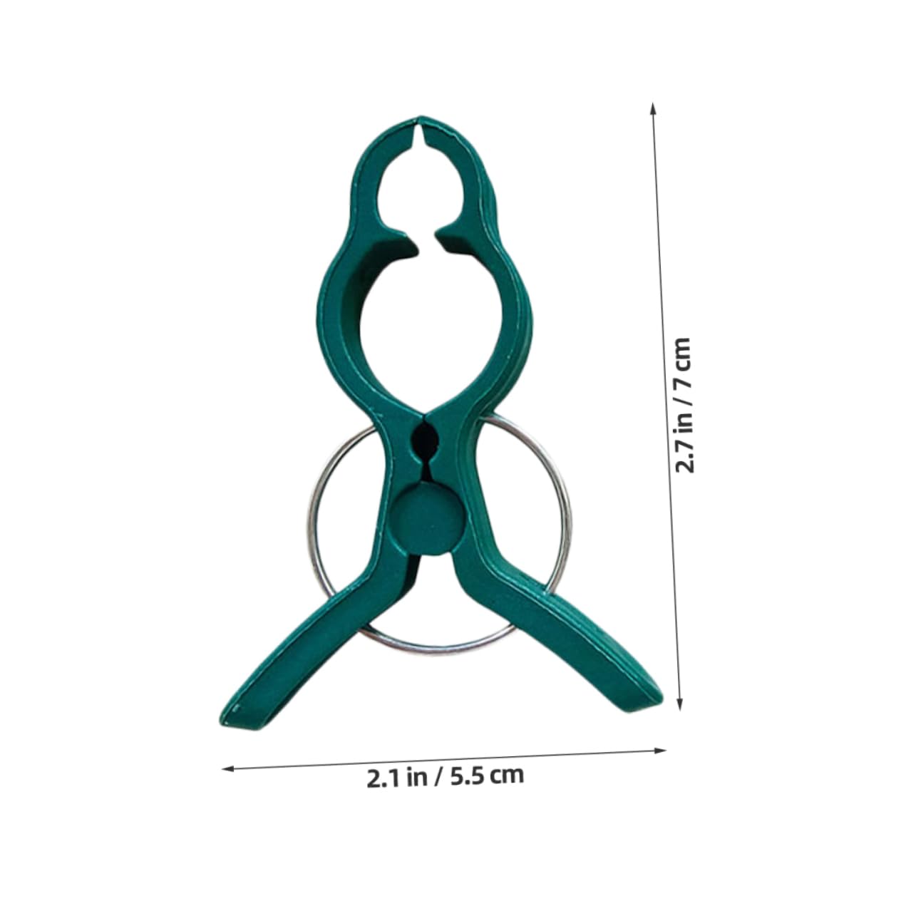 60 Pezzi Clip per Piante in Plastica Clip di Fissaggio per Vite per Pomodori Morsetto da Giardino Morsetto per Orchidee Forniture da Giardino