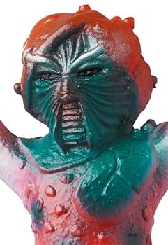 ⚠️貴重・当時物　仮面ライダー　キノコモルグ　ミニソフビ　珍色　旧バンダイ Amazon.co.jp: 東映レトロソフビコレクション キノコモルグ(新色