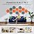 Self-Adhesive Acoustic Panels [390 lbs/yd³ Ultra-High Density], 2nd Generation Sound Absorbing Panel, Professional Level Sound Panel, Polyester Soundproof Foam [Large Hexagon, Orange & Moon Grey]