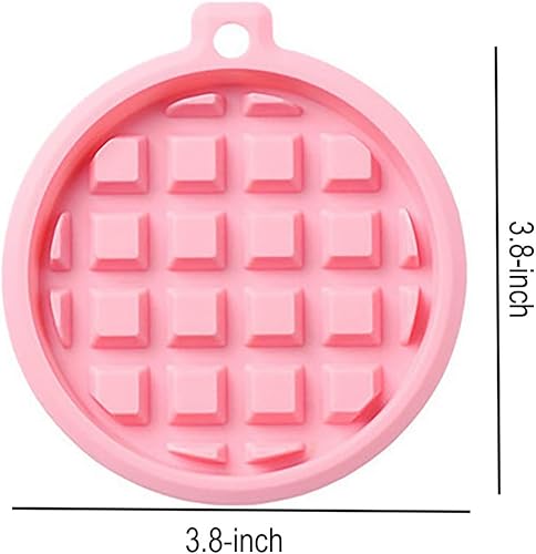 Miniatura 3 de Paquete de 2 moldes de silicona para gofres, moldes para panecillos, molde para waffle, molde para hornear waffle, pastel, chocolate, manualidades,