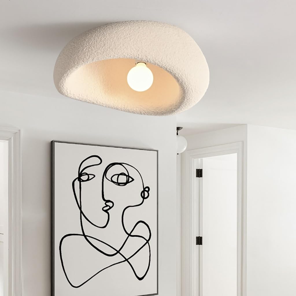 Ibiza wavy S black/natural plafondlamp Good & Mojo - Mooi Verlichting