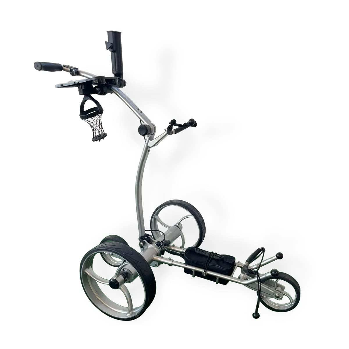 GT-ASR Aluminium Elektrischer Golftrolley mit Fernbedienung (faltbar) (Grau)