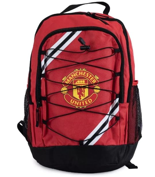 Generic Man United Officially Licensed Club Backpack Rucksack Bag - Core Stripe, Multicolor, L