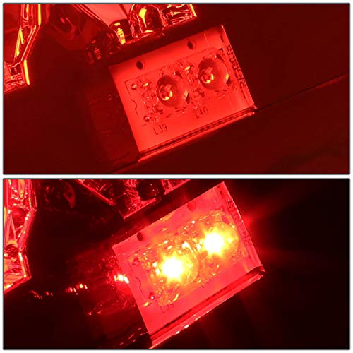 Image of DNA MOTORING TL-CSIL03-LED-RD3D-CH-RD LED 3D Tail Light Assembly Driver & Passenger Side [Compatible with 03-06 Silverado / 07 Sierra]