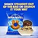 CRISP POWER Protein Pretzels, Sea Salt, 28G Protein, High Protein Snack, High Fiber, Low Carb Crunchy Pretzel Snacks, No Added Sugar, 1.75 oz Bags, 6 Pack, Vegan, Keto