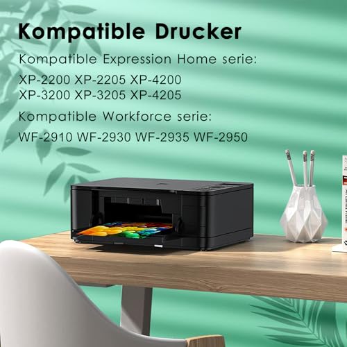 KERFOINK Druckerpatronen für Epson 604 604 XL Multipack Patronen für Expression Home XP-3200 XP-3205 XP-4200 XP-4205 XP-2200 XP-2205… – Ansicht 2