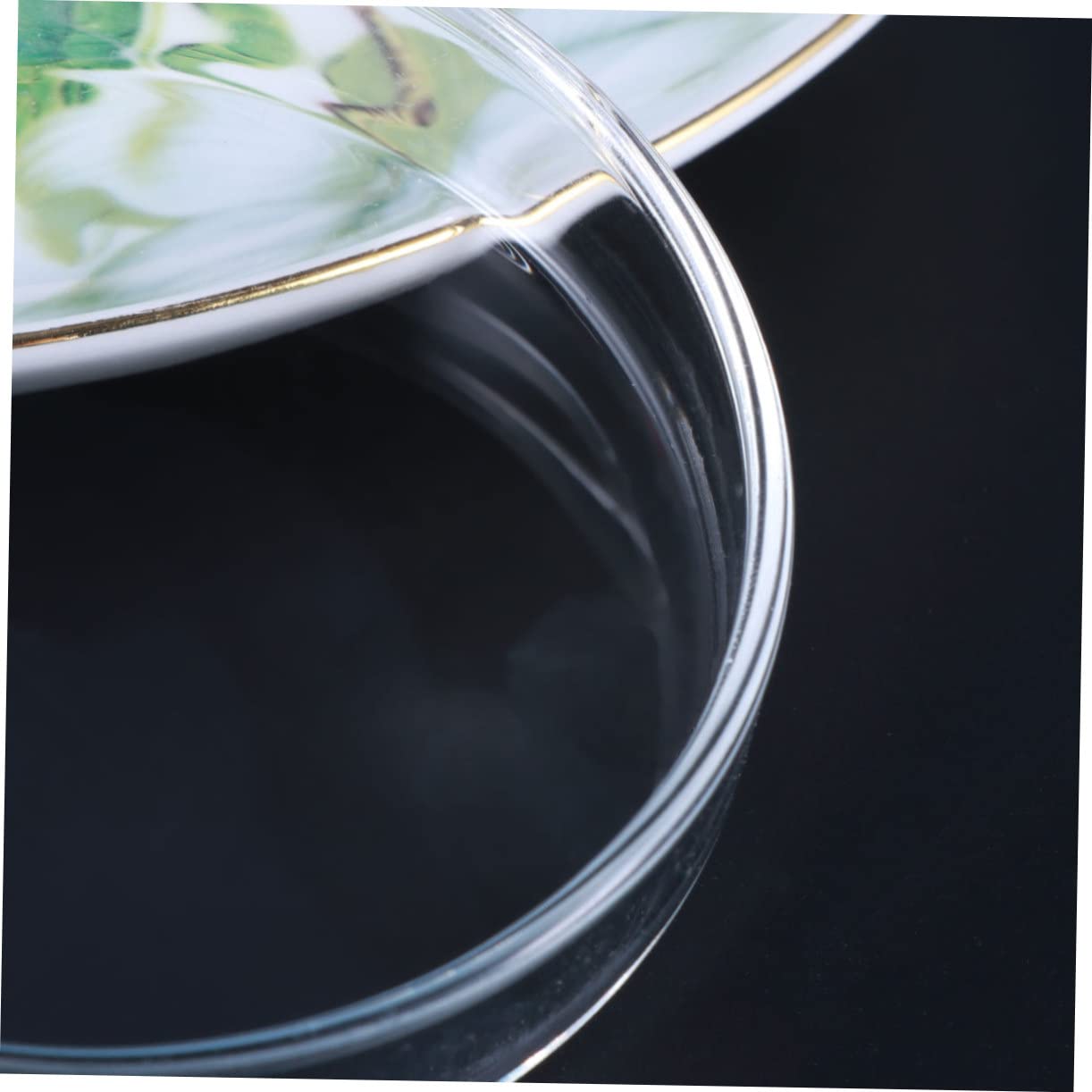 Mipcase 3pcs Clear Shrimp Feeding Dish-Glass Aquarium Accessories Glass Fish Tank Feeding Bowls Freshwater Tray Feeder - Image 3