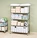 Seville Classics UltraDurable Commercial-Grade 5-Tier NSF-Certified Steel Wire Shelving with Wheels, 48