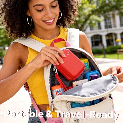 Funda rígida para cámara KODAK PIXPRO FZ55 FZ45 roja miniatura 7