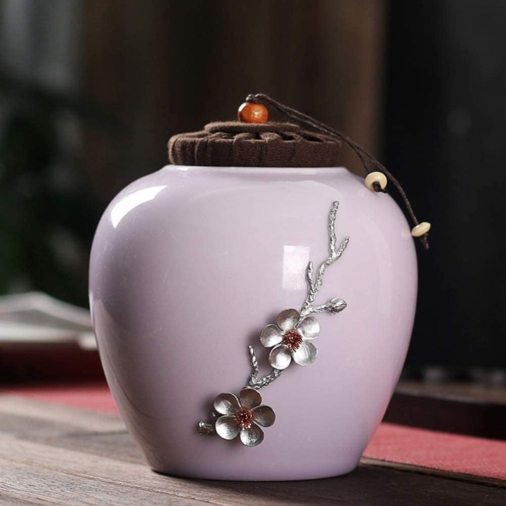 Vase Desktop Porcelain Vases Ginger Jar Home Table Ceramic Chinese Centerpieces Decorative B H14xw13cm Rustic Decor(L)