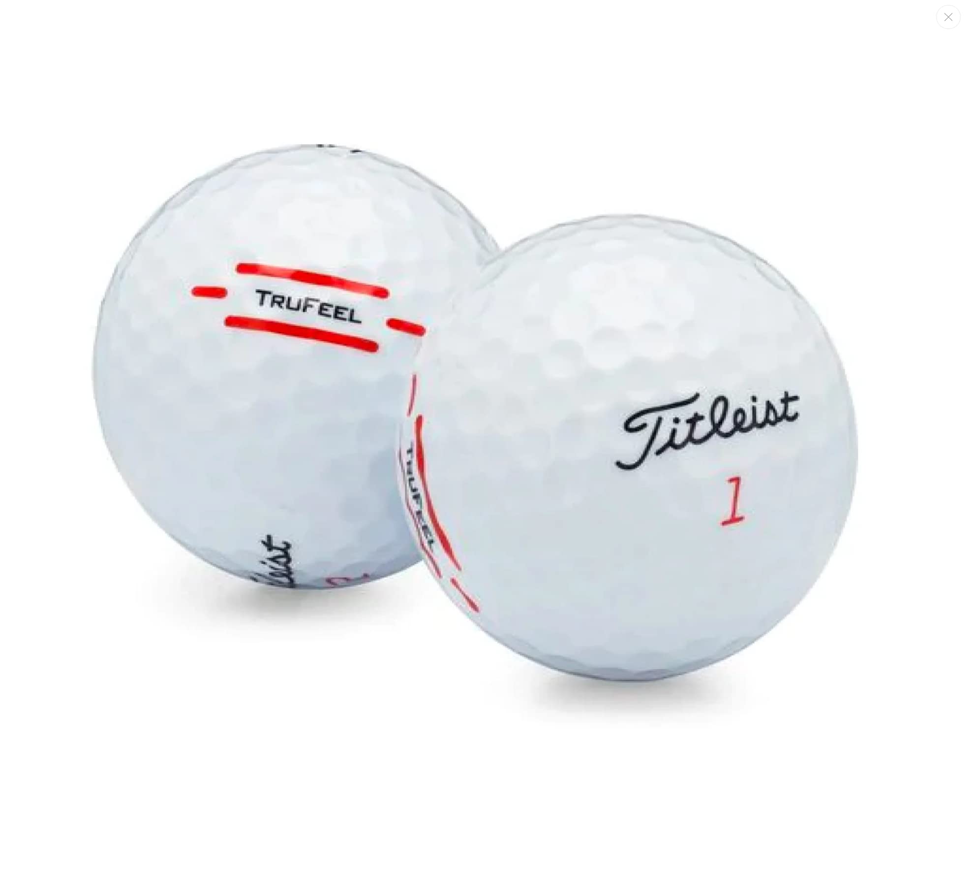 Titleist 24 Tru Feel First Quality Pre-Owned Golf Balls