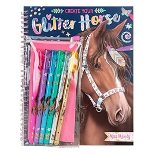 Depesche Miss Melody Create your Glitter Horses Malbuch