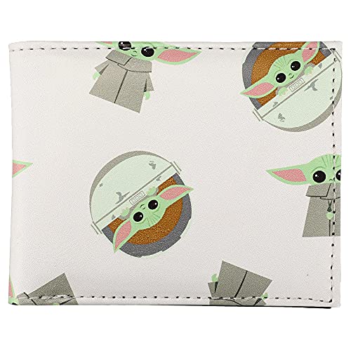 Star Wars Grogu Digital Print Bifold Wallet