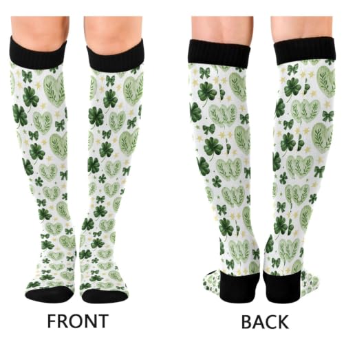 Image of Wusikd Halloween Black Cat Compression Socks for Women and Men Circulation Pumpkin Long Socks for Athletic Running 1