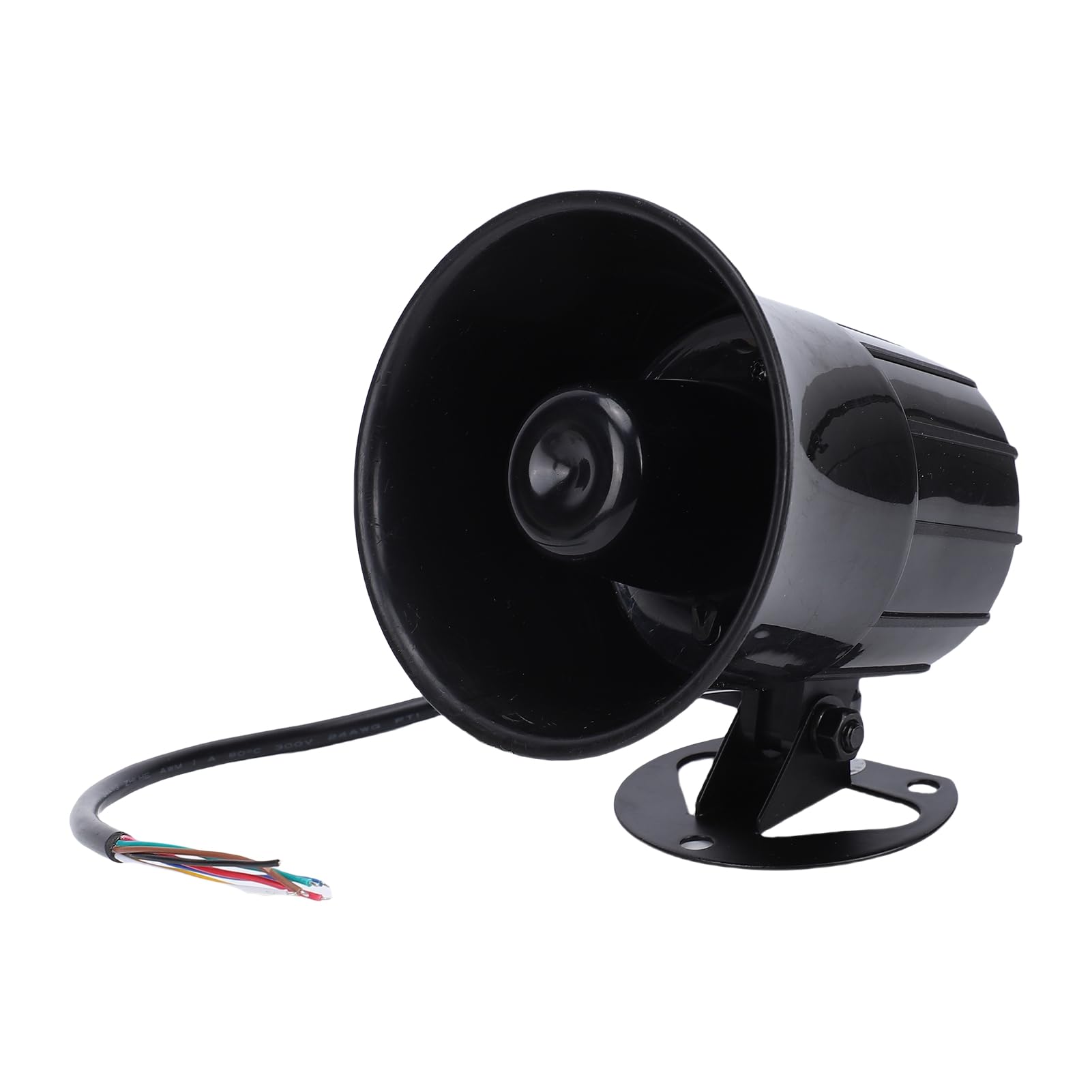 VBESTLIFE Altoparlante Portatile con Megafono, Sirena, Avviso Ad Alto Rendimento da 120 Db, Microfono, Suono PA per Eventi Sportivi Ed Esercitazioni di Emergenza