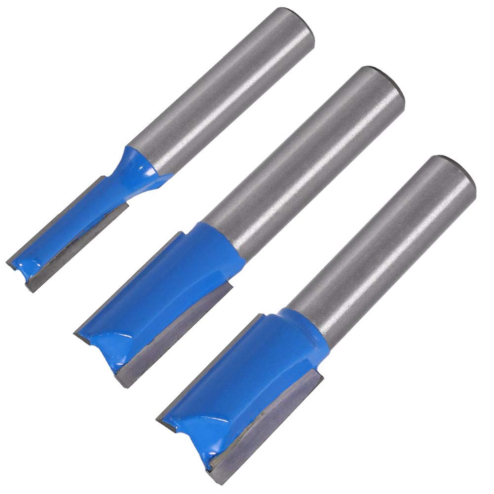 Fresa Frese Set di punte diritte per router con codolo da 1mm 8mm per taglierina di legno 6-20mm diametro di taglio carpentiere fresa CNC Woodwor Tools-7_pcs_set