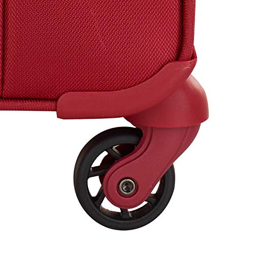 Image of Skybags Polyester Softsided Check-in Luggage 70.5 Cm Polyester Soft 4 Spinner Suitcase (Red, Stairw71Crd)