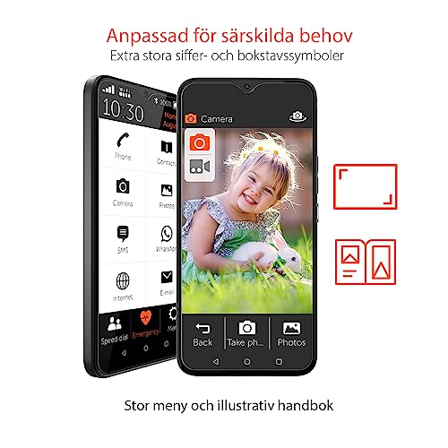 Gigaset GS5 Senior Smartphone - Användarvänlig med SOS-funktion