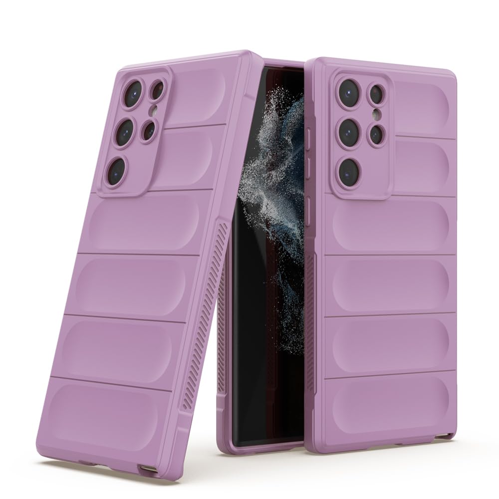 amazon basics Mobile Cover for Samsung Galaxy S22 Ultra 5G | Full Camera Protection | Liquid Silicon Case | Flexible Bumper Case for Samsung Galaxy S22 Ultra 5G (Purple) (B0D1MDQG24) Amazon Price History, Amazon Price Tracker