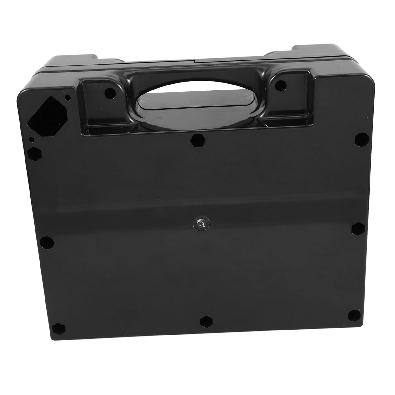 Gatuida Aufbewahrungsbox für Elektrorollstuhl Akkus Batterieträgerbox aus Kunststoff für 2x 12v12ah Batterien Langlebige Batteriekasten Schutz für Rollstuhl Batterien