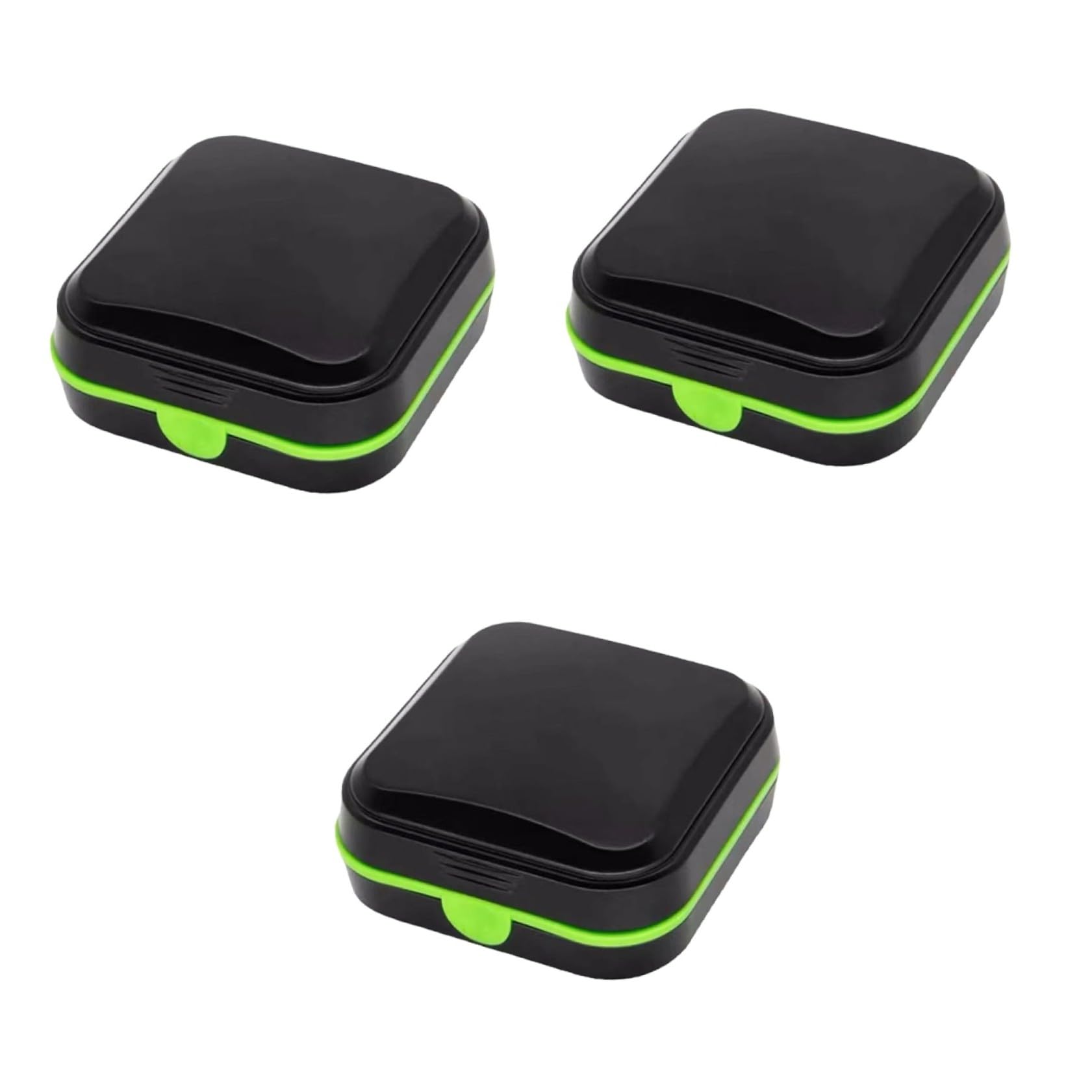 Beaupretty 3piezas Caja Protectora Portátil Para Auriculares Estuche Para Almacenamiento y Protección De Dispositivos Auditivos Diseño y