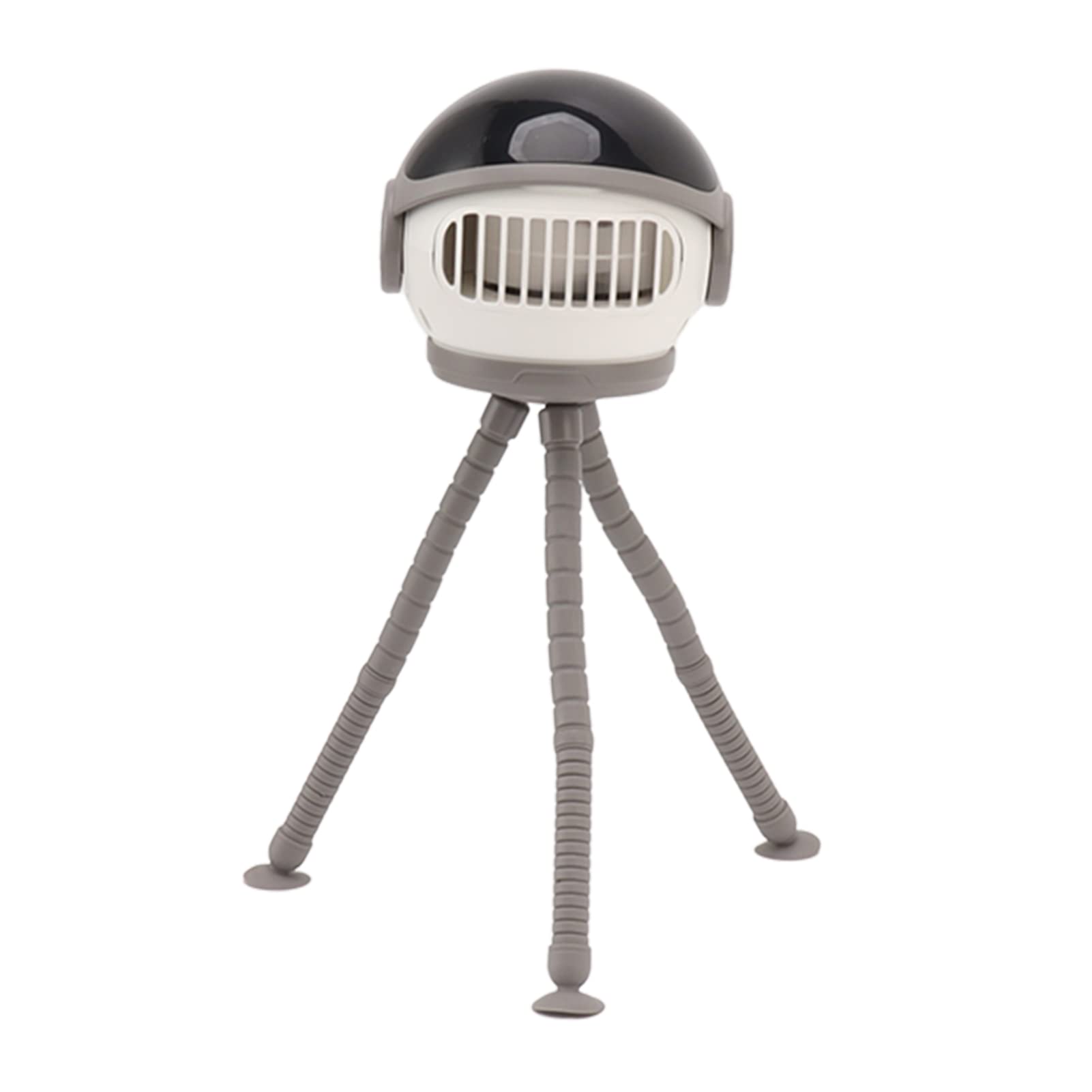 Ventilatore per passeggino 3 velocità Ricarica USB Sicuro Portatile Palmare Flessibile Clip sul ventilatore per la bici da scrivania della camera da letto