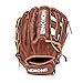 NOKONA W-V1200H Handcrafted Walnut Fastpitch Baseball Glove - Left Hand Throw, H-Web for Infield and Outfield Positions, Adult 12 Inch Mitt, Made in The USA