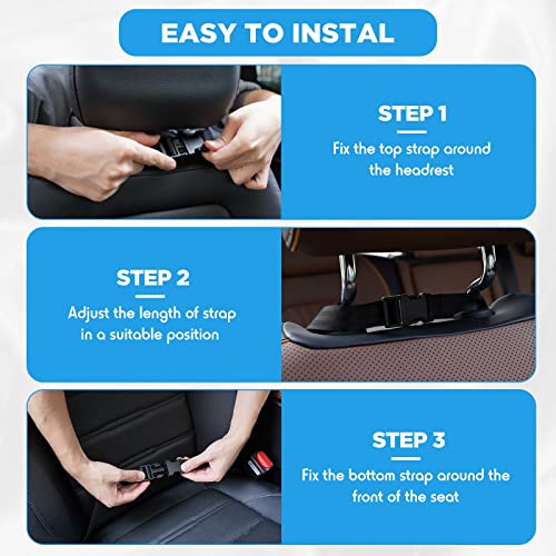 Surdoca Waterproof Car Seat Back Protector, Washable Back Seat Cover For Kids, Car Kick Mats Back Seat Protector For Leather, Nonslip And Against Mud, Durable Scratch Car Seat Kick Mat Rear Facing #TOP5